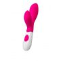 Wibrator króliczek Lilu A-Toys silikonowy różowy 20 cm - 3