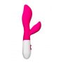 Wibrator króliczek Lilu A-Toys silikonowy różowy 20 cm - 2