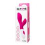 Wibrator króliczek Lilu A-Toys silikonowy różowy 20 cm - 8
