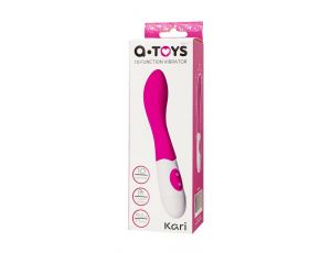 Wibrator punktu G silikonowy A-Toys Kari 12 cm 10 trybów
