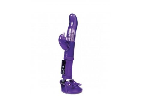 Wibrator króliczek A Toys TPR fioletowy 22,5 cm