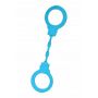 Kajdanki elastyczne silikonowe A Toys niebieskie 33 cm - 3