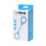 Kajdanki elastyczne silikonowe A Toys niebieskie 33 cm - 5
