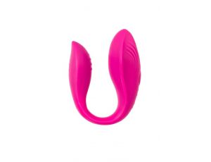 Wibrator podwójny Cobrum A Toys silikonowy różowy 9.6 cm