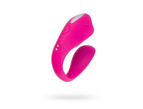 Wibrator podwójny Cobrum A Toys silikonowy różowy 9.6 cm - 2