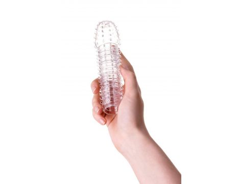 Przedłużacz penisa A-Toys przezroczysty 15 cm - 3