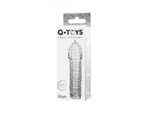 Przedłużacz penisa A-Toys przezroczysty 15 cm - 9