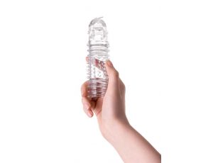 A-TOYS, Penis Sleeve, TPR, Transparent, 15.3 cm