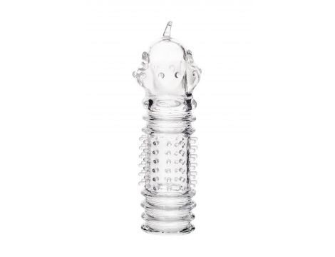 A-TOYS, Penis Sleeve, TPR, Transparent, 15.3 cm - 2