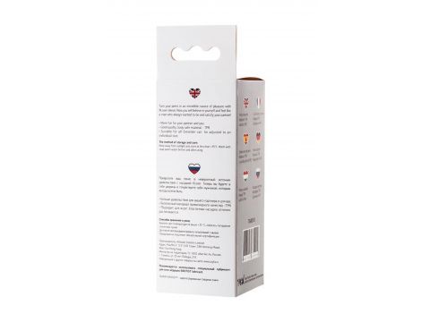 A-TOYS, Penis Sleeve, TPR, Transparent, 15.3 cm - 4