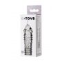 A-TOYS, Penis Sleeve, TPR, Transparent, 15.3 cm - 6