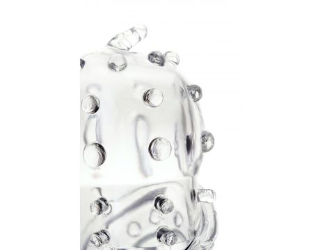 A-TOYS, Penis Sleeve, TPR, Transparent, 15.5 cm - 10