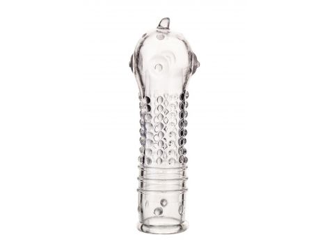 A-TOYS, Penis Sleeve, TPR, Transparent, 14.7 cm - 3