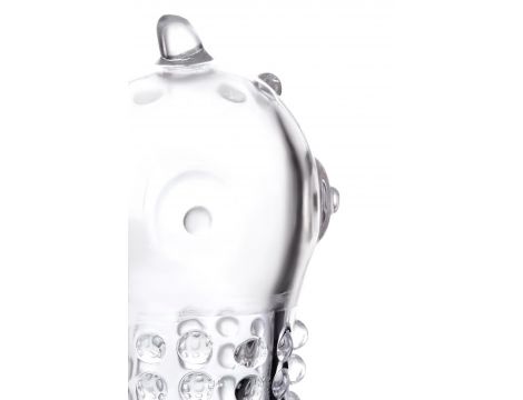 A-TOYS, Penis Sleeve, TPR, Transparent, 14.7 cm - 9