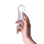 A-TOYS, Penis Sleeve, TPR, Transparent, 14.7 cm - 7