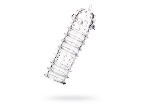 Osłona na penisa transparentna TPR A-Toys 15 cm - 3