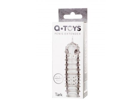 Osłona na penisa transparentna TPR A-Toys 15 cm - 6