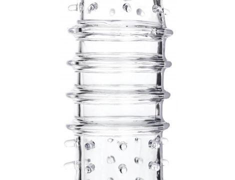 Osłona na penisa transparentna TPR A-Toys 15 cm - 8