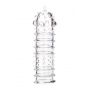 Osłona na penisa transparentna TPR A-Toys 15 cm - 2