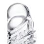 Transparentna nasadka na penisa A-Toys Fril z wibracją TPR 13 cm - 9