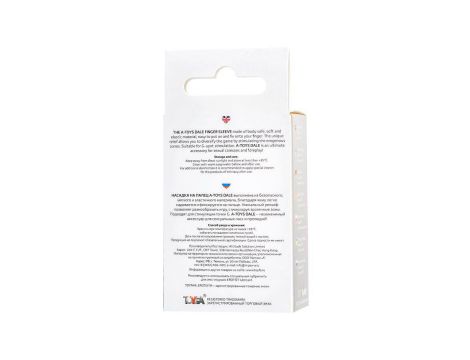Sleeve finger A-toys Dale, TRE, transparent, 8.5 cm - 4