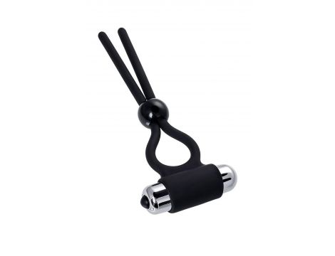 A-Toys Erection enhancing lasso Ect , black, silicone, 14cm - 5