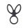A-TOYS Triple penis ring KRAKEN, silicone, black, 10 cm