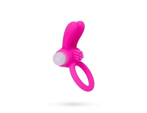 Silikonowy pierścień wibrujący Rabbi A Toys różowy 2.5 cm - 3