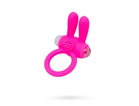 Silikonowy pierścień wibrujący Rabbi A Toys różowy 2.5 cm