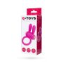 Silikonowy pierścień wibrujący Rabbi A Toys różowy 2.5 cm - 5