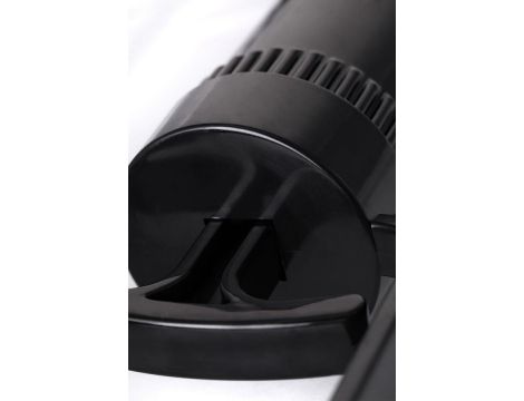 Pompka do penisa z wibracją A-Toys transparentna czarna 22,8 cm - 4