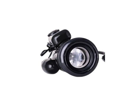 Pompka do penisa z wibracją A-Toys transparentna czarna 22,8 cm - 5