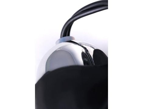 Pompka do penisa z wibracją A-Toys transparentna czarna 22,8 cm - 14
