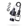 Pompka do penisa z wibracją A-Toys transparentna czarna 22,8 cm - 2