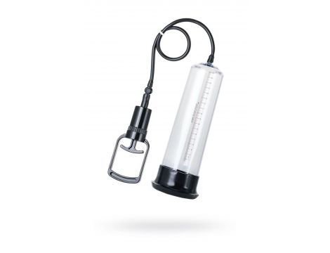Pompka próżniowa A Toys PVC transparentna 27,5 cm z 3 pierścieniami - 3