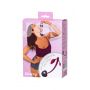 Wild cherry JOS pleasure ball with a ball inside and flexible tail color:cherry - 6