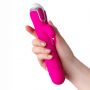 Wibrator króliczek z ruchomymi kulkami JOS BALLE silikonowy różowy 23 cm - 7