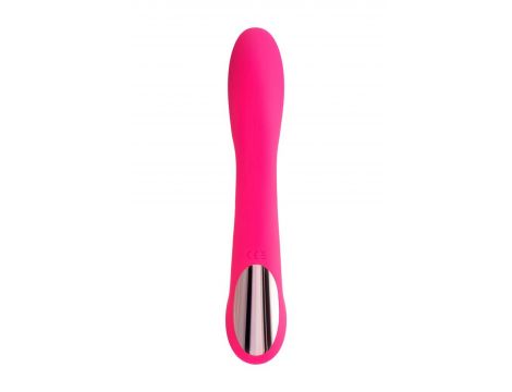 Wibrator punktu G JOS Twig silikonowy różowy USB 20,5 cm - 2