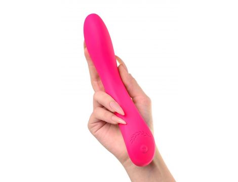 Wibrator punktu G JOS Twig silikonowy różowy USB 20,5 cm - 6