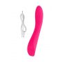 Wibrator punktu G JOS Twig silikonowy różowy USB 20,5 cm - 8