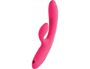 Wibrator króliczek ssący JOS Enila silikonowy różowy 23 cm USB