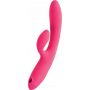 Wibrator króliczek ssący JOS Enila silikonowy różowy 23 cm USB - 2