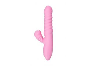 JOS Lixy vibrator, with Up&Down function, silicone, pink, 23 cm