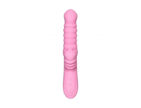 JOS Lixy vibrator, with Up&Down function, silicone, pink, 23 cm - 4