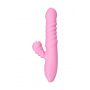 JOS Lixy vibrator, with Up&Down function, silicone, pink, 23 cm - 2