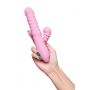 JOS Lixy vibrator, with Up&Down function, silicone, pink, 23 cm - 13