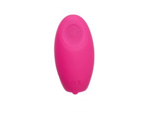 JOS Multifunctional stimulator of erogenous zones Nimka, silicone, pink, 9 cm