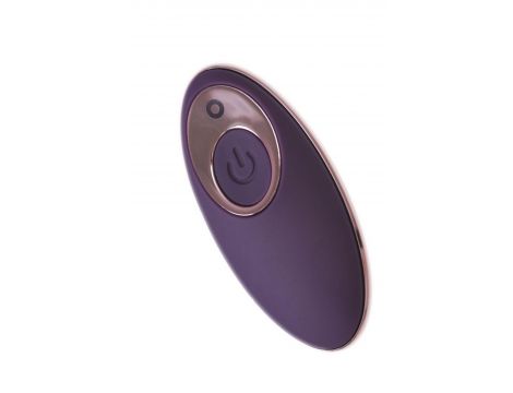 JOS Vibrating Egg with Friction Simulation  Bumpy, Silicone, Violet, 9 cm