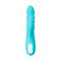 Wibrator króliczek rotacyjny JOS MERRY SWI niebieski silikonowy 20.7 cm USB - 5