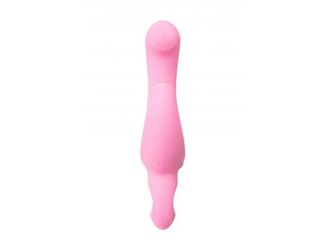 Wibrator króliczek obrotowy JOS Twistme różowy silikonowy USB 19.5 cm - 3